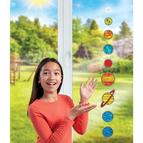 Brainstorm Arta pe geam - Sistemul meu solar