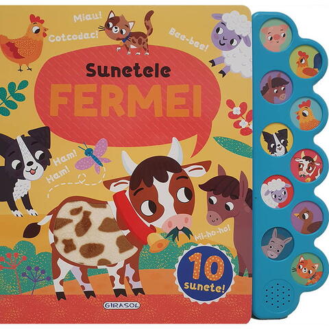 GIRASOL 10 sunete - Sunetele fermei