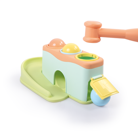 DOLU Jucarie dexteritate - Cursa bilutelor - Pastel