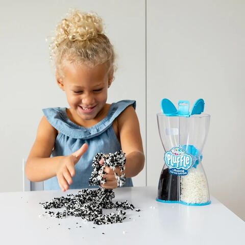 Educational Insights Spuma de modelat Playfoam Pluffle™ Twist -  Alb si negru