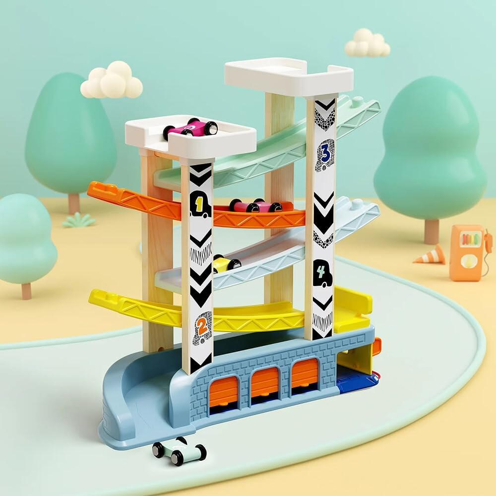 Rampa cu 4 masinute de curse [2]