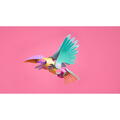 Clixo® joc magnetic de construit - Pasari tropicale (22 piese)