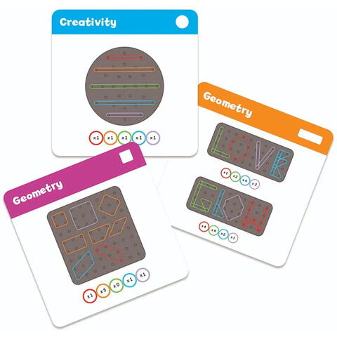 Learning Resources Set creativ STEM Explorers™ - Arta cu elastice
