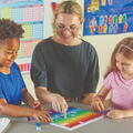 Learning Resources Tabla inmultirii curcubeu