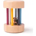 BIGJIGS Toys Cilindru din lemn cu zornaitoare