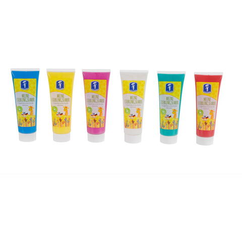 FEUCHTMANN Set 6 tuburi vopsea pictura cu degetele - Basic