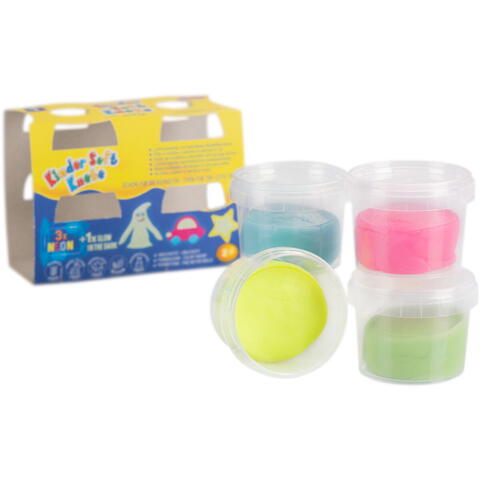 FEUCHTMANN Plastilina non-toxica Kinder - Neon