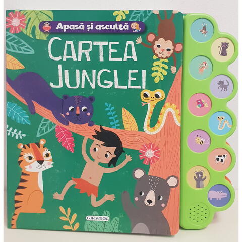 GIRASOL Apasa si asculta povestea - Cartea Junglei