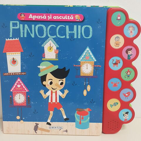 GIRASOL Apasa si asculta povestea - Pinocchio