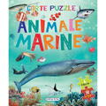 GIRASOL Carte cu 6 puzzle-uri - Animale marine