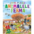 GIRASOL Carte cu 6 puzzle-uri - Animalele de la ferma