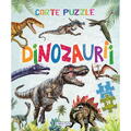 GIRASOL Carte cu 6 puzzle-uri - Dinozaurii