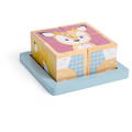 BIGJIGS Toys Puzzle cubic - Animalute vesele