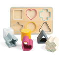 BIGJIGS Toys Jocul meu de potrivire - Forme magice