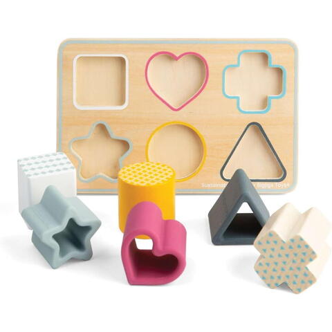 BIGJIGS Toys Jocul meu de potrivire - Forme magice