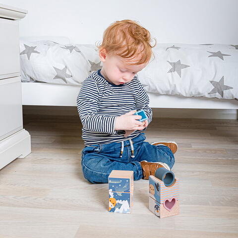 BIGJIGS Toys Turnulet activitati - Animalute polare