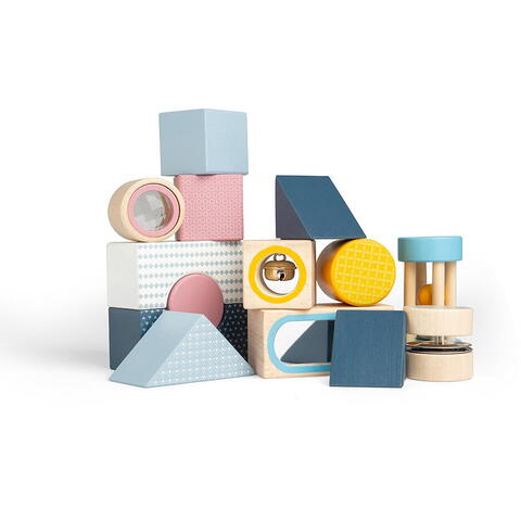 BIGJIGS Toys Joc explorare senzoriala - 14 piese