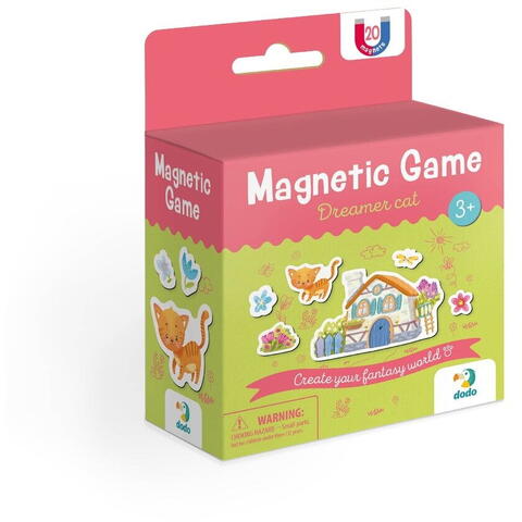 Dodo Set magnetic - Pisicuta si casuta viselor