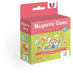 Set magnetic - Pisicuta si casuta viselor