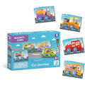 Dodo Set magnetic - Calatorie cu masina