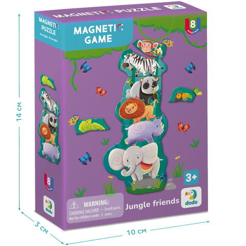 Dodo Set magnetic - Prietenii din jungla