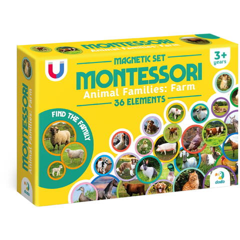 Dodo Set magneti Montessori - Animale de la ferma