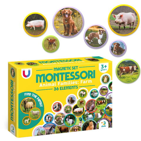 Dodo Set magneti Montessori - Animale de la ferma