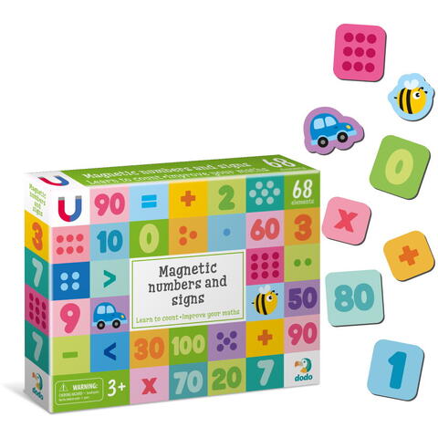 Dodo Set magnetic - Numere si simboluri matematice