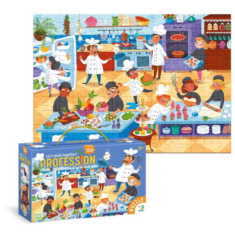 Dodo Puzzle meserii - Bucatar (150 piese)