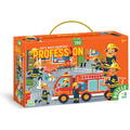 Dodo Puzzle meserii - Pompier (150 piese)