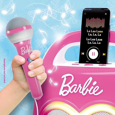LISCIANI Set petrecere Barbie - Microfon & boxa