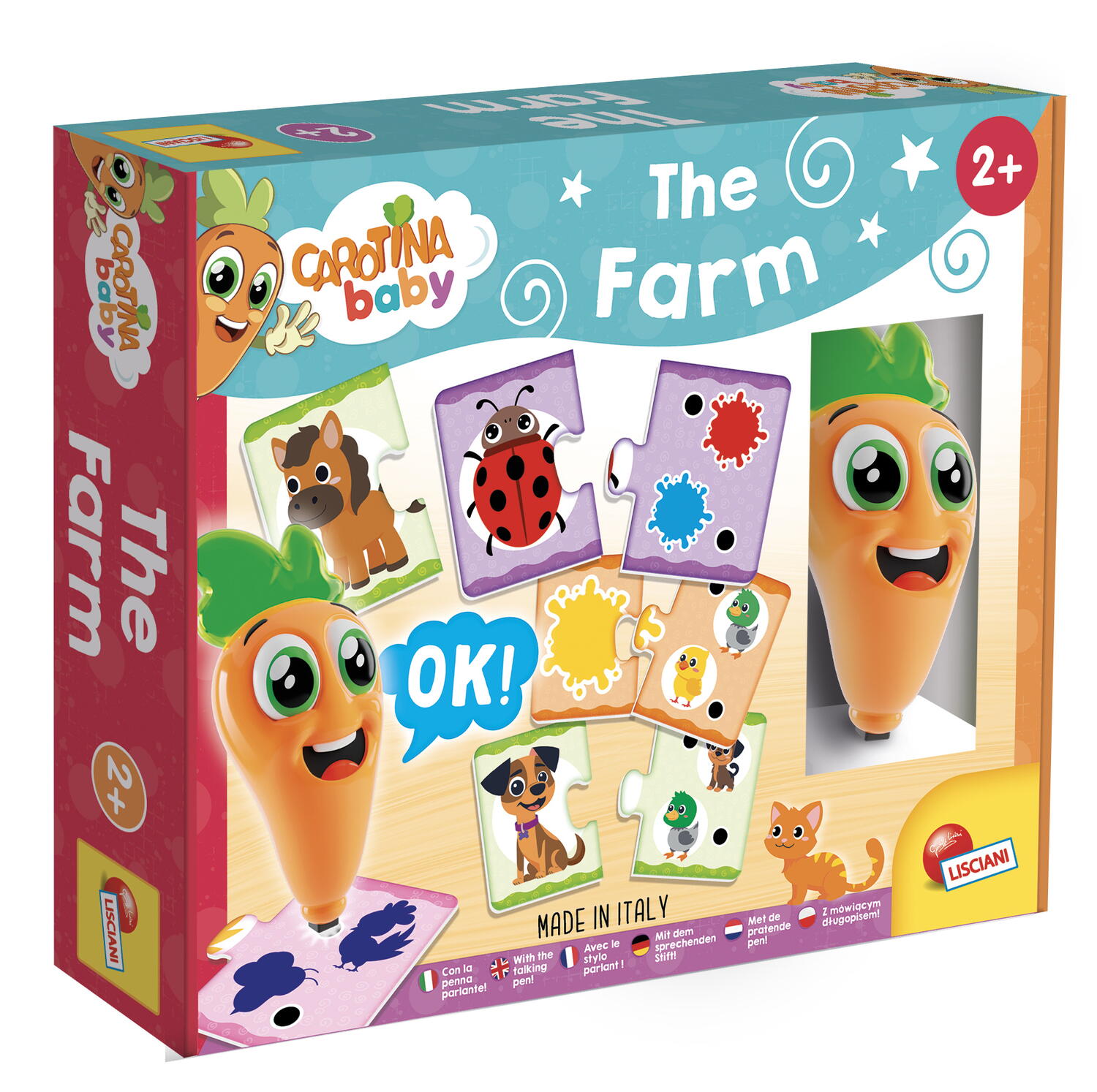 Jucarii lingvistice - Set cu pix interactiv - Ferma vesela