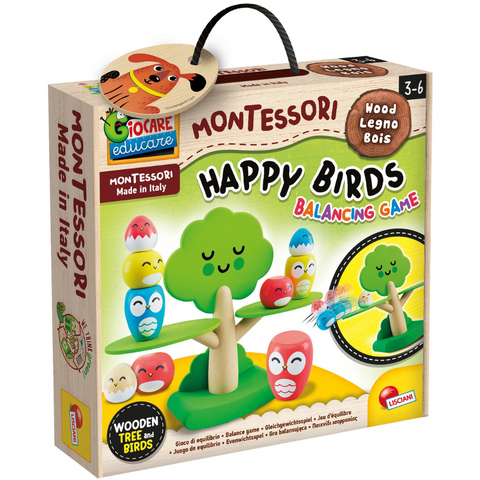 LISCIANI Joc de echilibru  Montessori - Pasarele vesele