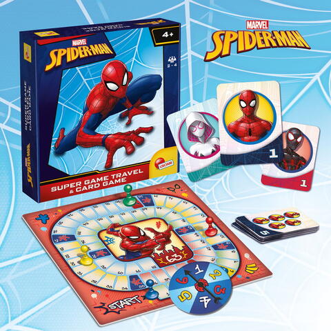 LISCIANI Set jocuri cu ghiozdanel - Spiderman