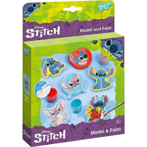 Totum Set modelez si pictez - Stitch & Angel