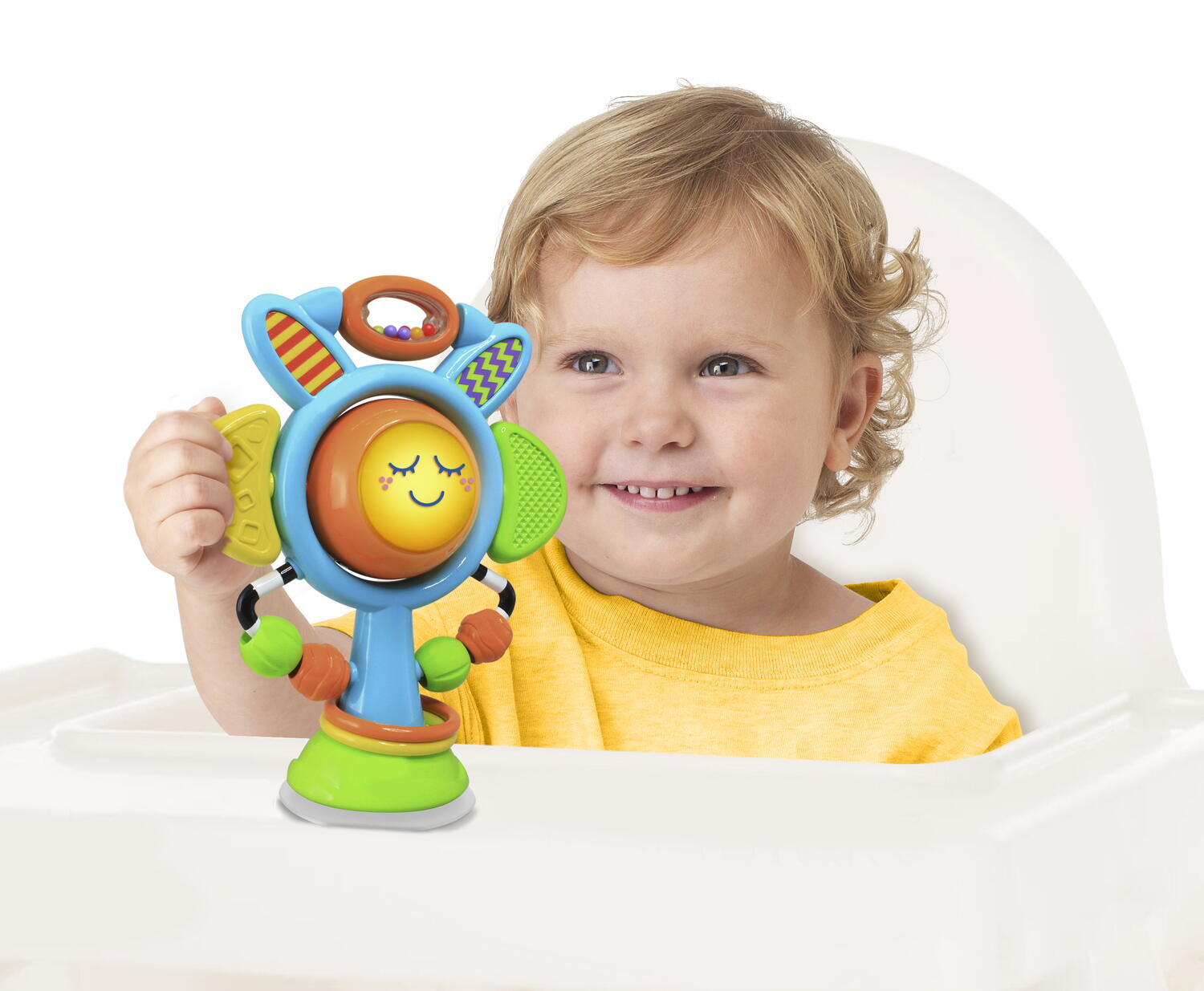 Jucarie interactiva cu ventuza - Floarea soarelui [3]