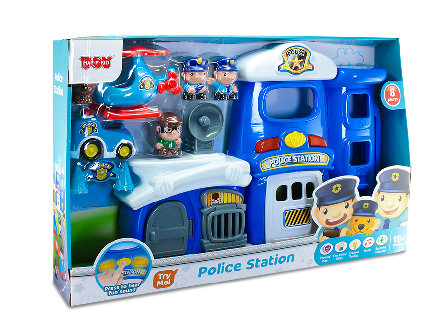 Jucarii Educative - Jucarie interactiva - Prima mea sectie de politie