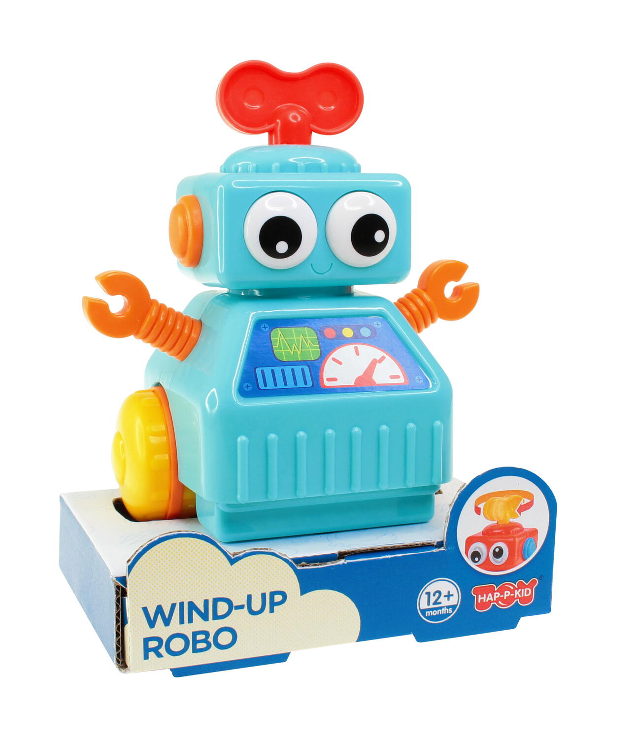 Jucarie interactiva - Robotel cu cheita (albastru) [1]