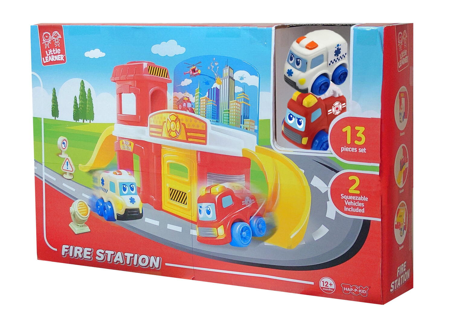 Jucarii creative - Joc de constructie - Prima mea statie de pompieri