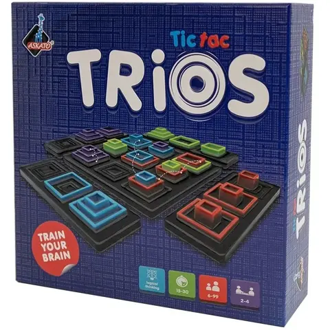 Askato Joc de logica - Tic Tac Trios