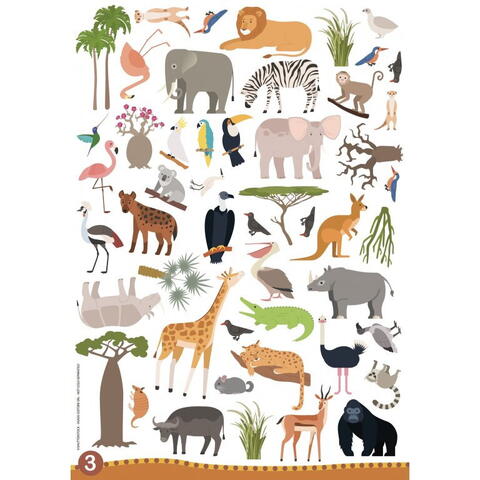Sassi Primul set de arta & lucru manual - Animalute