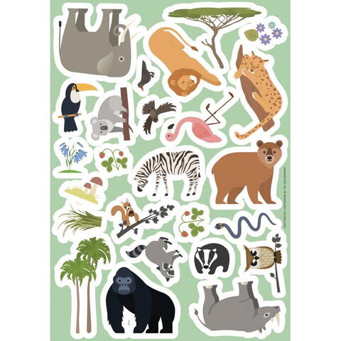 Sassi Primul set de arta & lucru manual - Animalute