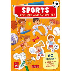 Carte de activitati cu abtibilduri - Ora de sport