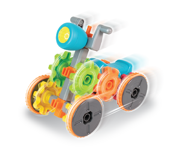 Jucarii creative - Set de constructie 3 in 1 STEM - Atelierul de vehicule