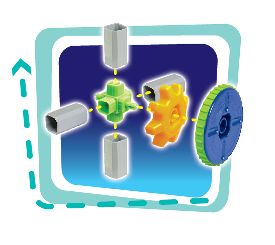 Set de constructie 3 in 1 STEM - Vehicule nazdravane [4]