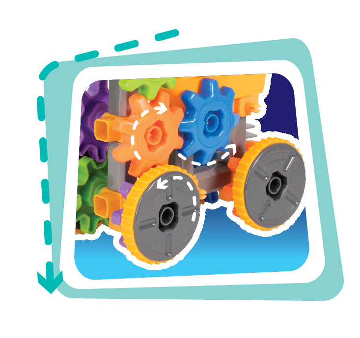 Set de constructie 3 in 1 STEM  - Robotel & masinute saniter [1]