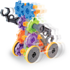 Set de constructie 3 in 1 STEM  - Robotel & masinute saniter