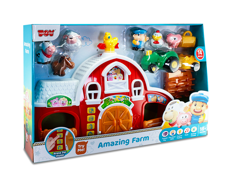 Jucarii Educative - Jucarie interactiva - La ferma