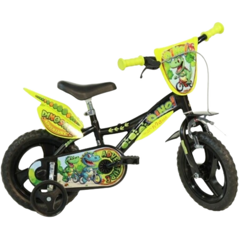 DINO BIKES Bicicleta copii 12'' Aventurile dinozaurului