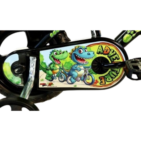 DINO BIKES Bicicleta copii 12'' Aventurile dinozaurului
